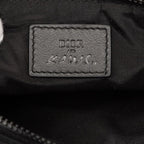 Dior Kaws Pouch Clutch Black Multicolor Nylon Leather — view 5