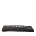 Dior Kaws Pouch Clutch Black Multicolor Nylon Leather — view 3