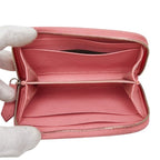 Fendi Monster Star Coin Purse Pink Black Leather — view 6