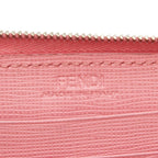 Fendi Monster Star Coin Purse Pink Black Leather — view 7