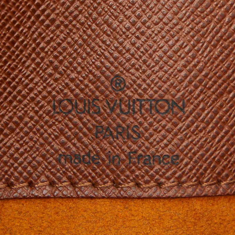 Louis Vuitton Monogram Musette Tango Short Brown Leather Shoulder Bag — view 8