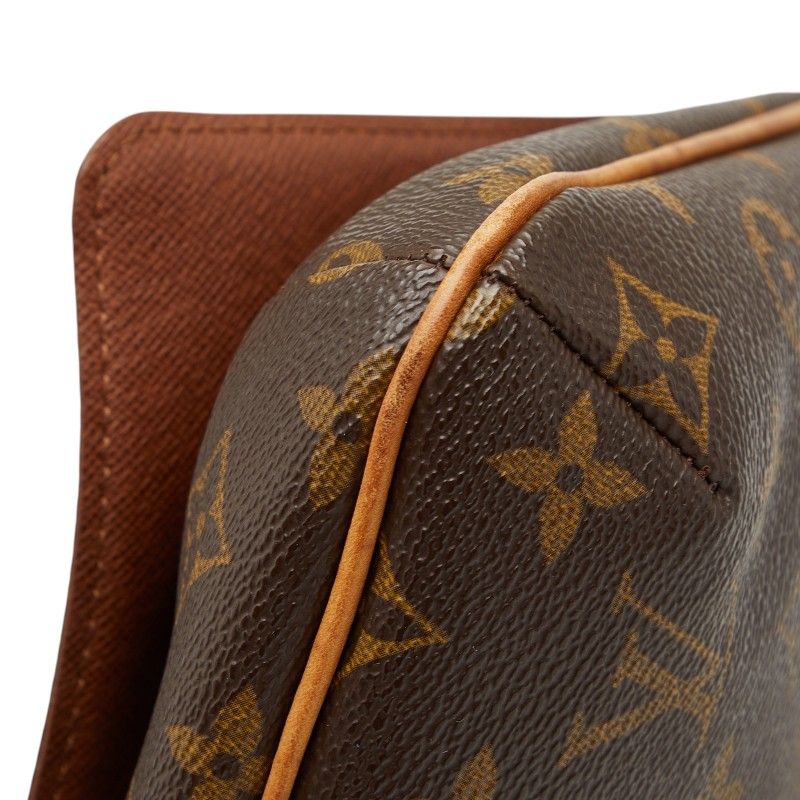 Louis Vuitton Monogram Musette Tango Short Brown Leather Shoulder Bag — view 4