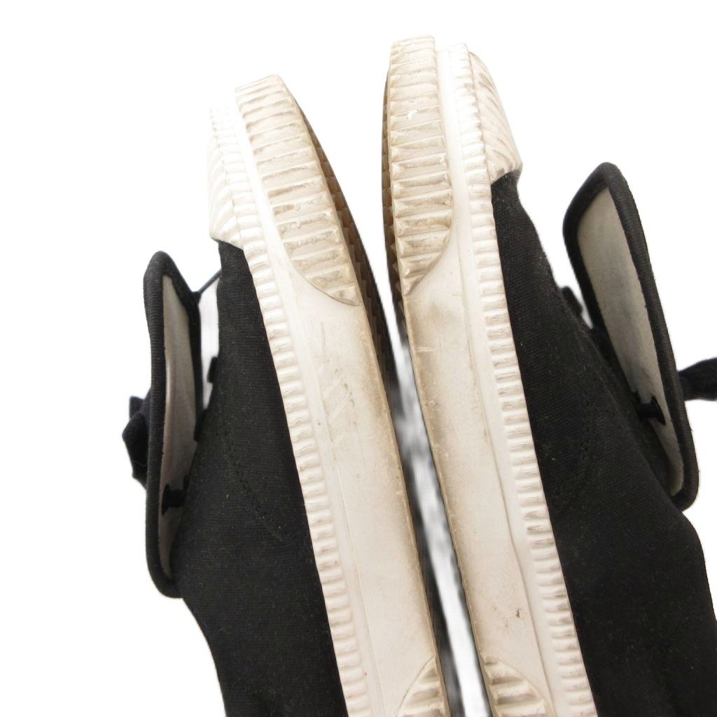 Loewe Anagram Flap Sneakers Shoes Low Cut Logo Embroidery Bicolor 37 White — view 9