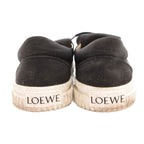 Loewe Anagram Flap Sneakers Shoes Low Cut Logo Embroidery Bicolor 37 White — view 5