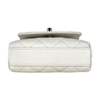 Chanel CC Logo Mini 2-Way Chain Shoulder Bag Quilted — view 5