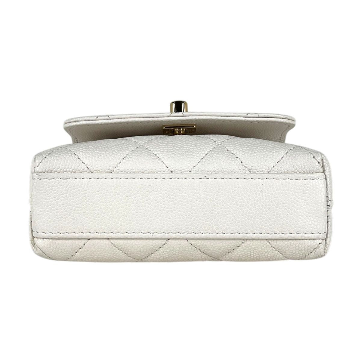 Chanel CC Logo Mini 2-Way Chain Shoulder Bag Quilted — view 5