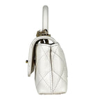 Chanel CC Logo Mini 2-Way Chain Shoulder Bag Quilted — view 2