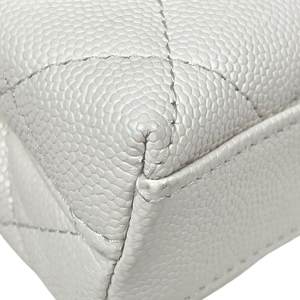 Chanel CC Logo Mini 2-Way Chain Shoulder Bag Quilted — view 6