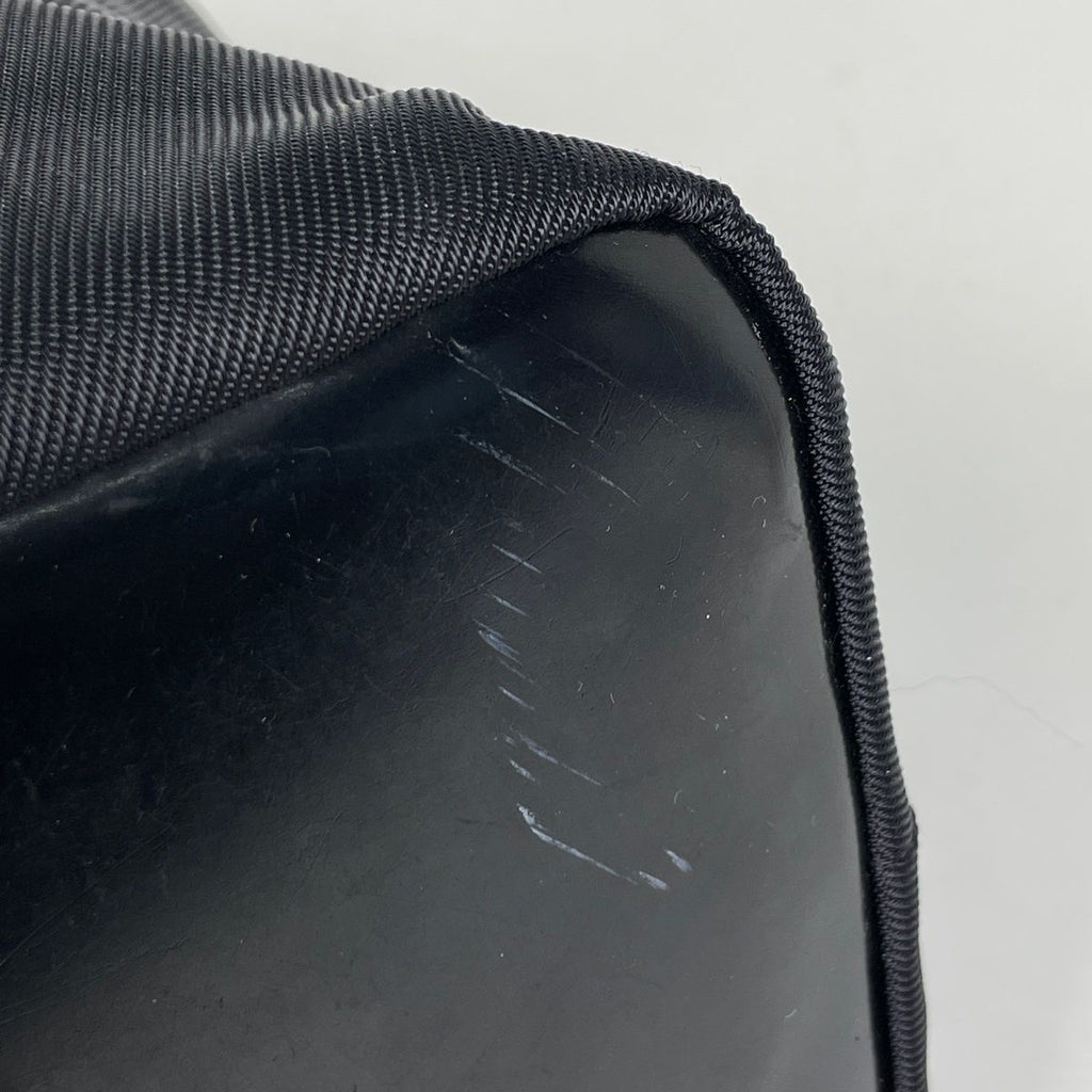 Gucci Bamboo Shoulder Bag Nylon Black — view 4