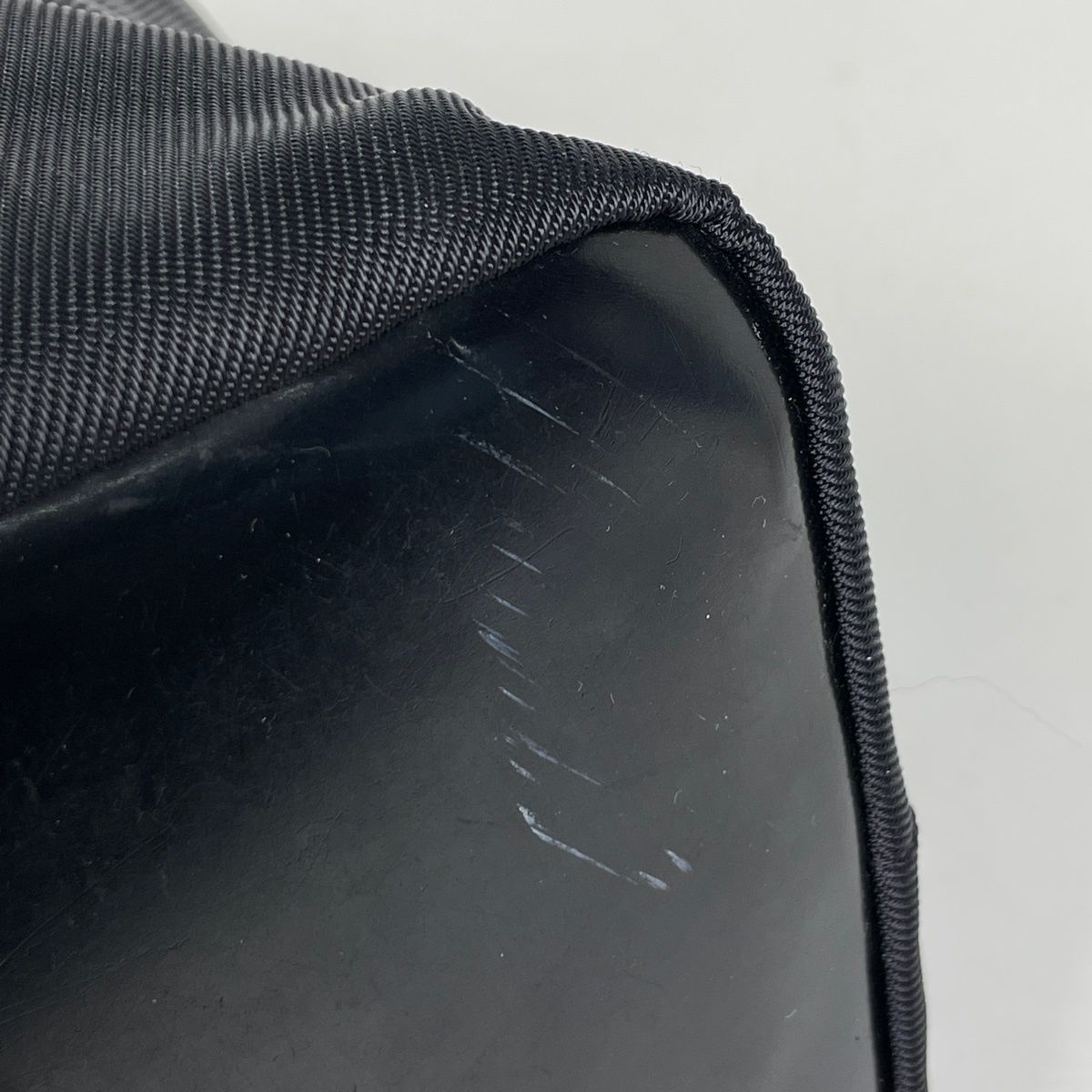 Gucci Bamboo Shoulder Bag Nylon Black — view 4