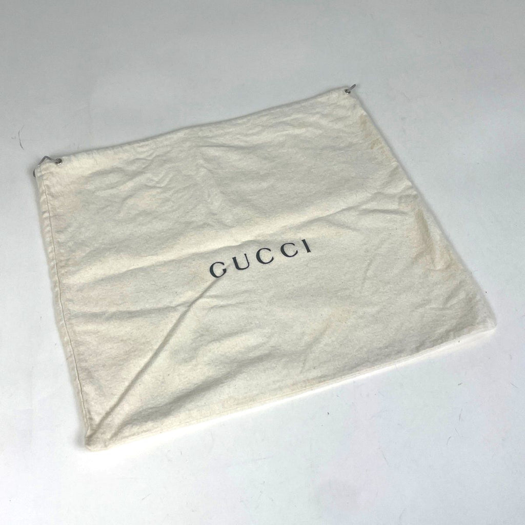 Gucci Bamboo Shoulder Bag Nylon Black — view 9