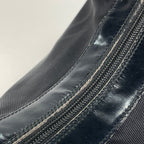 Gucci Bamboo Shoulder Bag Nylon Black — view 5