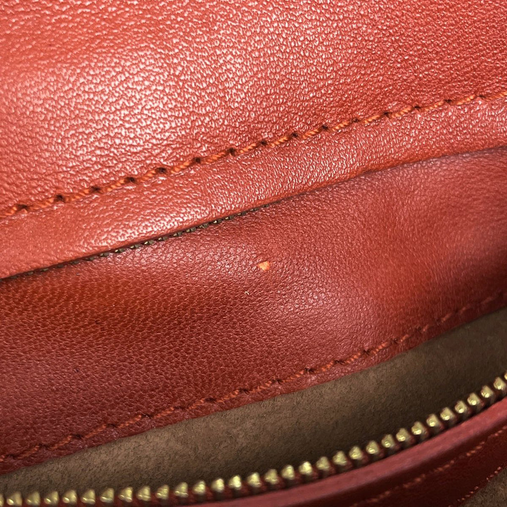 Bottega Veneta Intrecciato Shoulder Bag Leather Brown — view 6