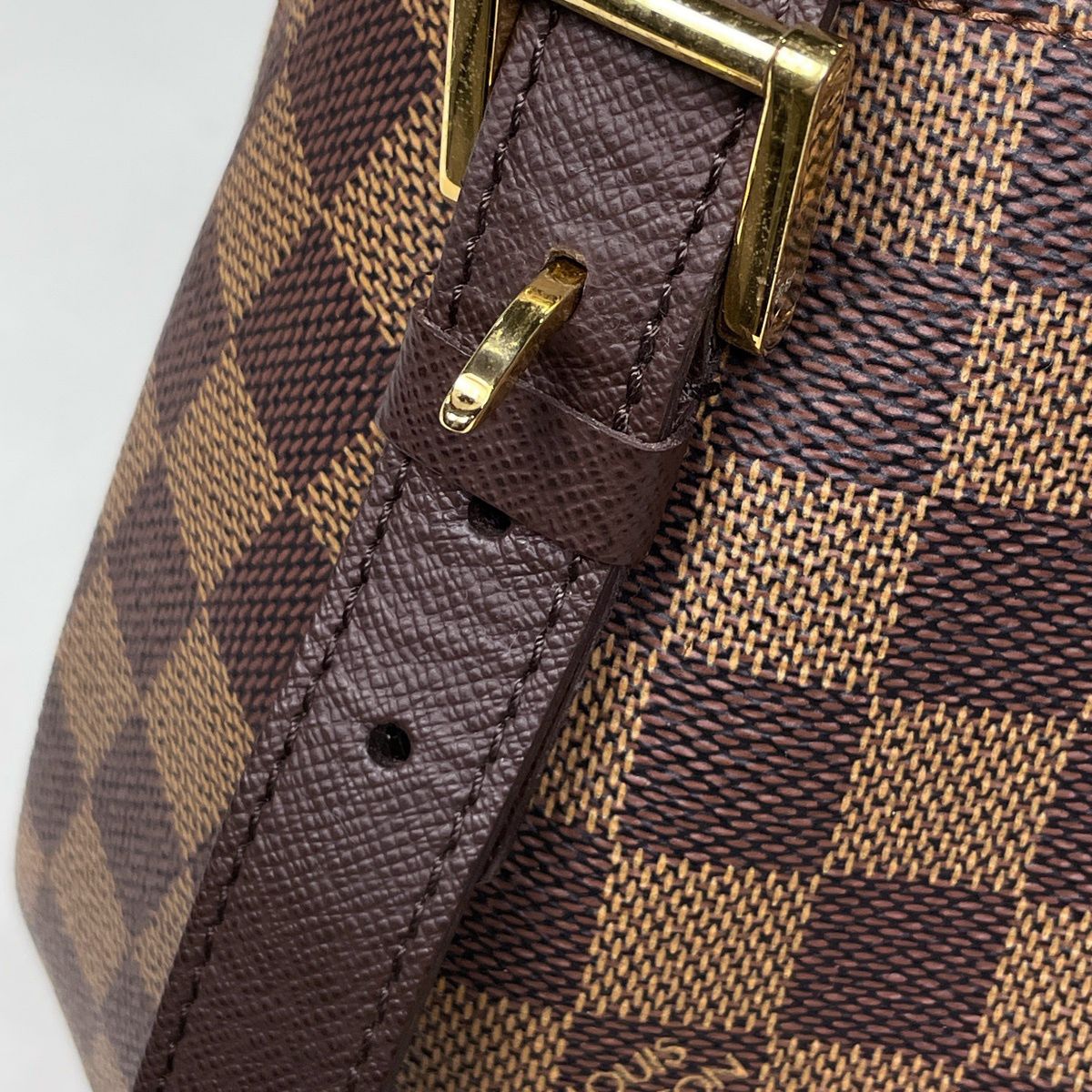 Louis Vuitton Belem MM Shoulder Bag Damier Brown — view 4