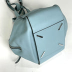 Loewe Hammock Anagram 2-Way Shoulder Bag Leather Light Blue — view 2