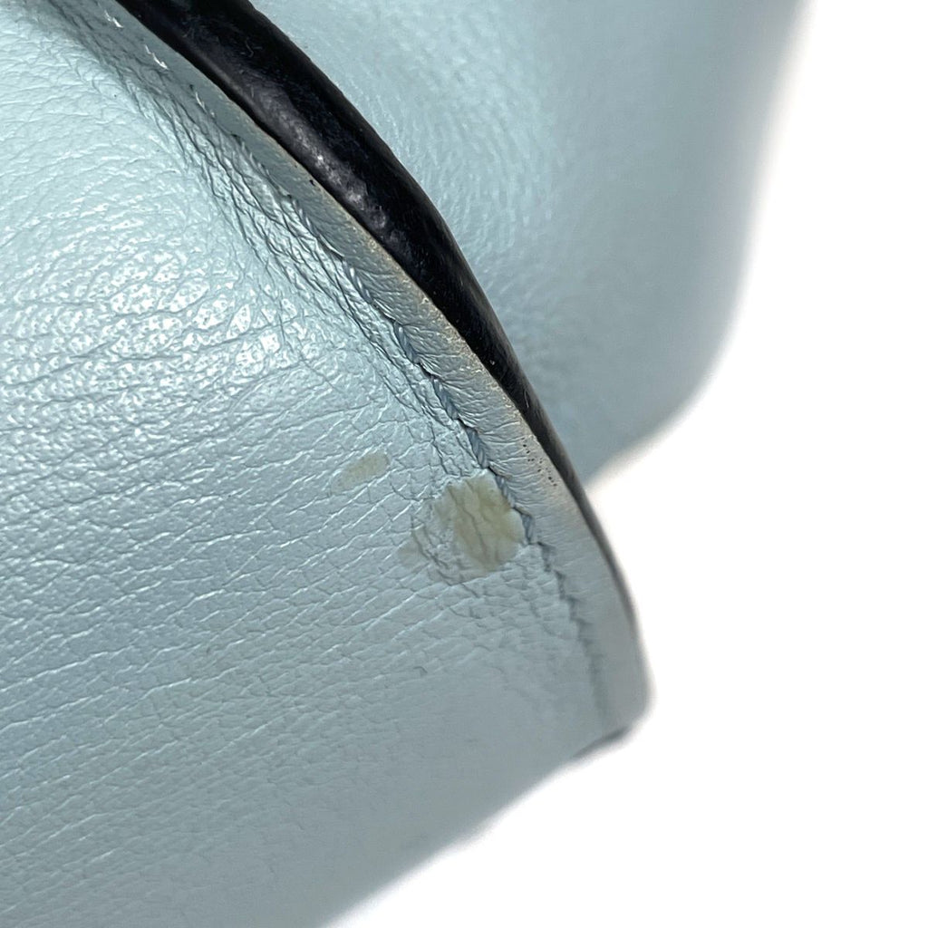Loewe Hammock Anagram 2-Way Shoulder Bag Leather Light Blue — view 3