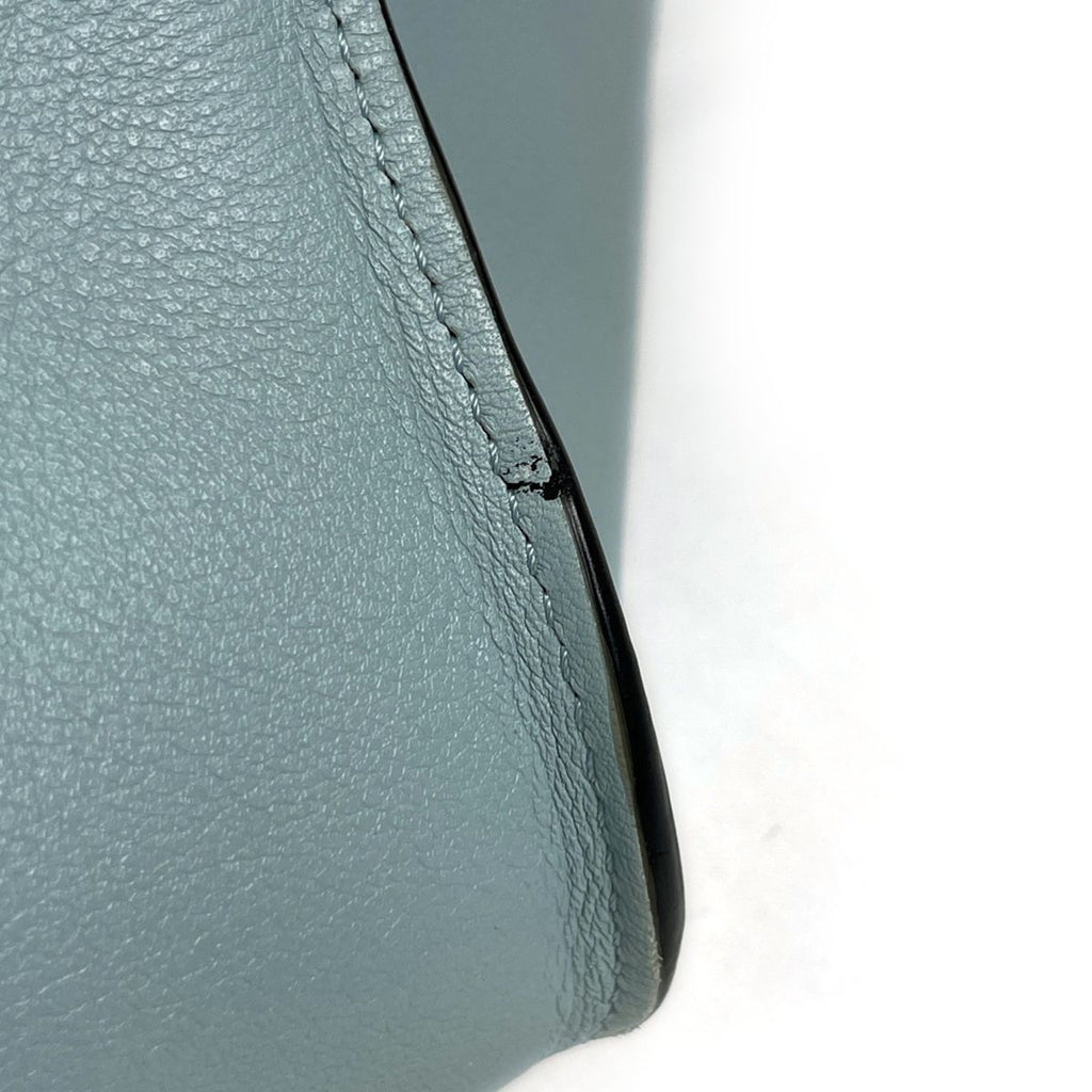 Loewe Hammock Anagram 2-Way Shoulder Bag Leather Light Blue — view 4