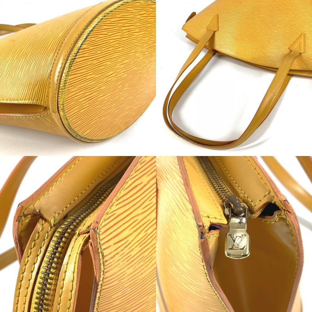 Louis Vuitton Shoulder Bag Saint Jacques Shopping Epi Leather Tassili Tassiri Yellowyellow — view 7
