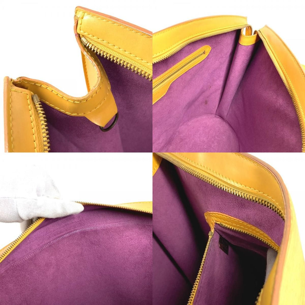 Louis Vuitton Shoulder Bag Saint Jacques Shopping Epi Leather Tassili Tassiri Yellowyellow — view 9