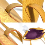 Louis Vuitton Shoulder Bag Saint Jacques Shopping Epi Leather Tassili Tassiri Yellowyellow — view 8