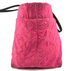 Louis Vuitton Shoulder Bag Scuba MM Microfiber Pink Black — view 4