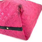 Louis Vuitton Shoulder Bag Scuba MM Microfiber Pink Black — view 6