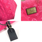 Louis Vuitton Shoulder Bag Scuba MM Microfiber Pink Black — view 9