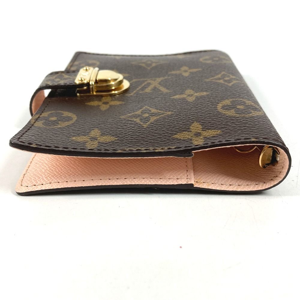Louis Vuitton Notebook Cover Agenda PM Koala Monogram Pink Brown — view 4