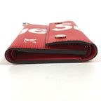 Louis Vuitton Trifold Wallet Supreme Collaboration Chcp Red White — view 3