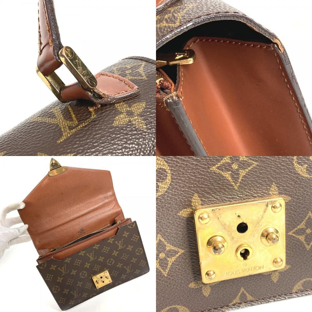 Louis Vuitton Handbag Monceau 26 Monogram Canvas Brown — view 7