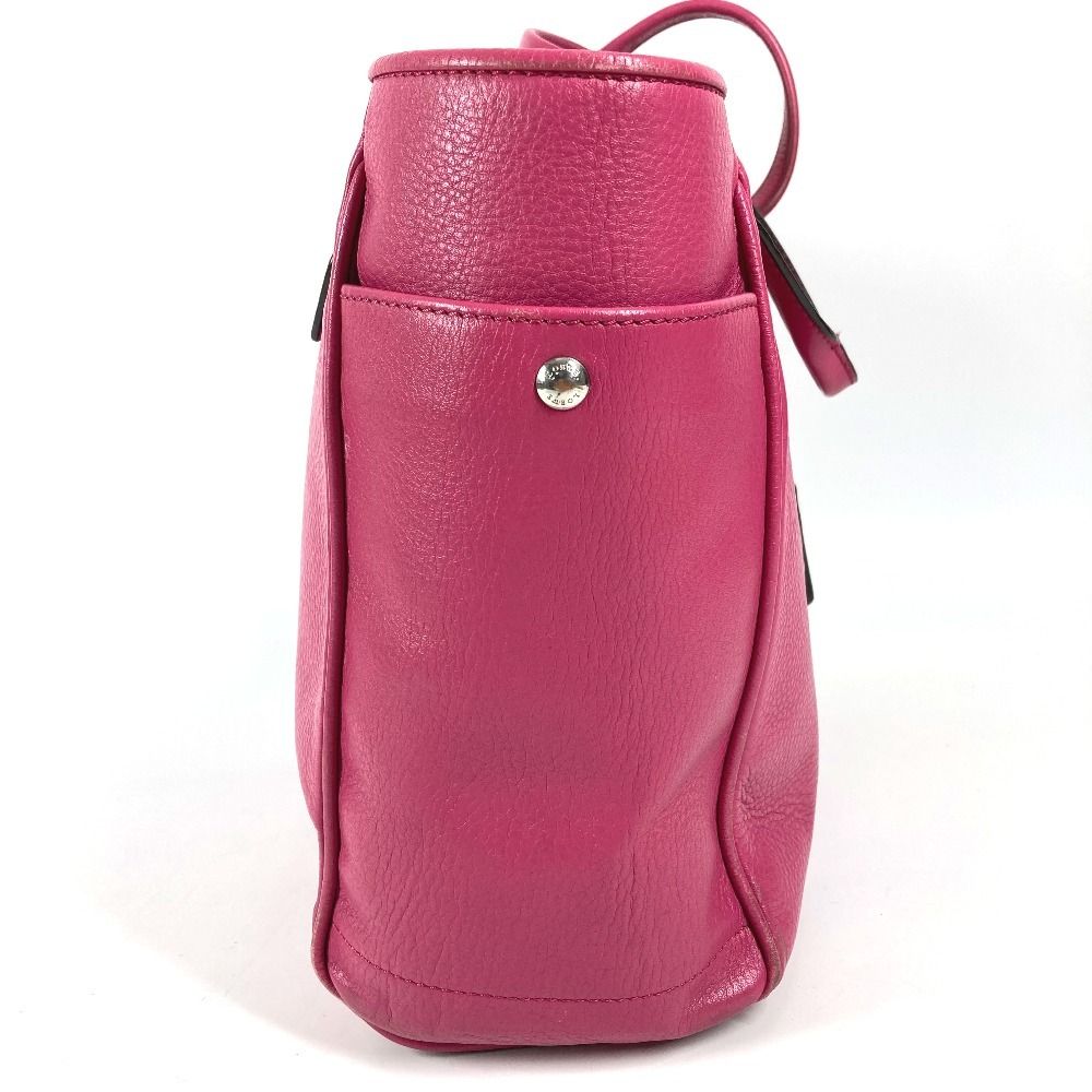 Loewe Shoulder Bag Logo Heritage Leather Pink — view 4