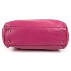Loewe Shoulder Bag Logo Heritage Leather Pink — view 5