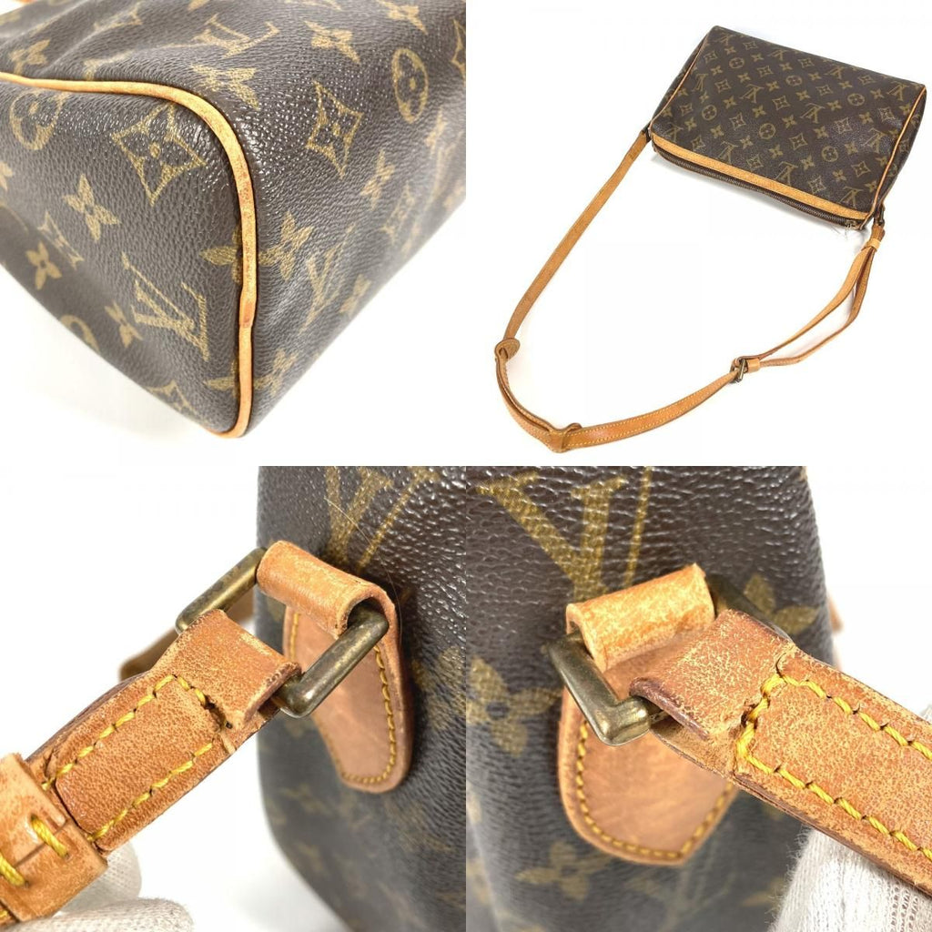 Louis Vuitton Shoulder Bag Chulli Monogram Canvas Brown — view 7
