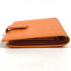 Louis Vuitton Bifold Wallet Porte Billets Compact Epi Leather Mandarin Orange — view 4