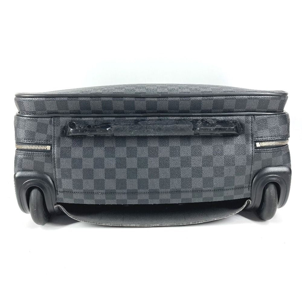 Louis Vuitton Travel Bag Pilot Case Damier Graphite Canvas Black — view 5