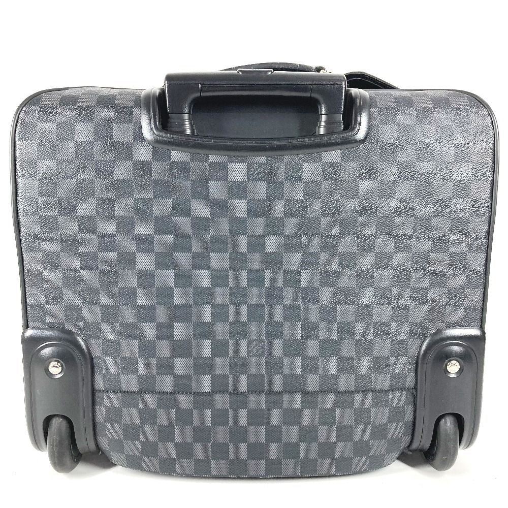 Louis Vuitton Travel Bag Pilot Case Damier Graphite Canvas Black — view 2