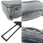 Louis Vuitton Travel Bag Pilot Case Damier Graphite Canvas Black — view 7