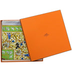 Hermes Carre 90 Chasse en Inde Indian Hunting Silk Green Scarf — view 2