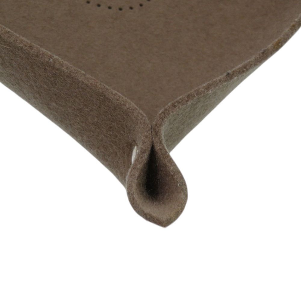 Hermes Tray Vidopoche Felt Etoupe Brown Shoulder Bag — view 8