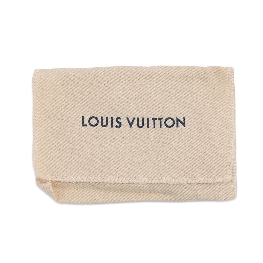 Louis Vuitton Bag Charm Monogram Leather LV Chocolate Key — view 8