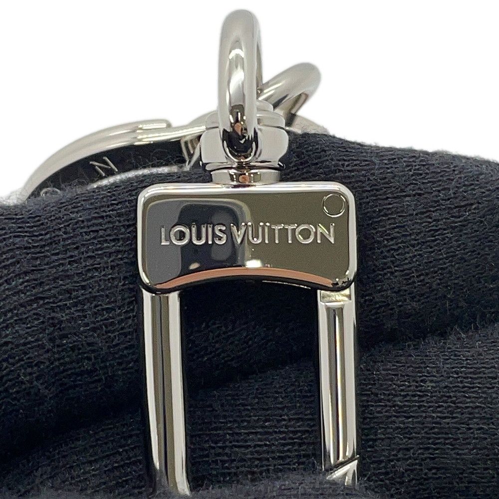 Louis Vuitton Bag Charm Monogram Leather LV Chocolate Key — view 6