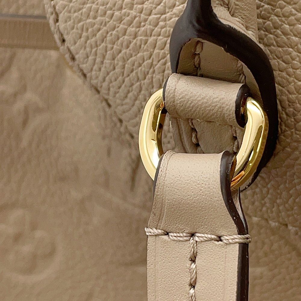 Louis Vuitton Backpack Monogram Empreinte Montsouris PM Tourterelle — view 9