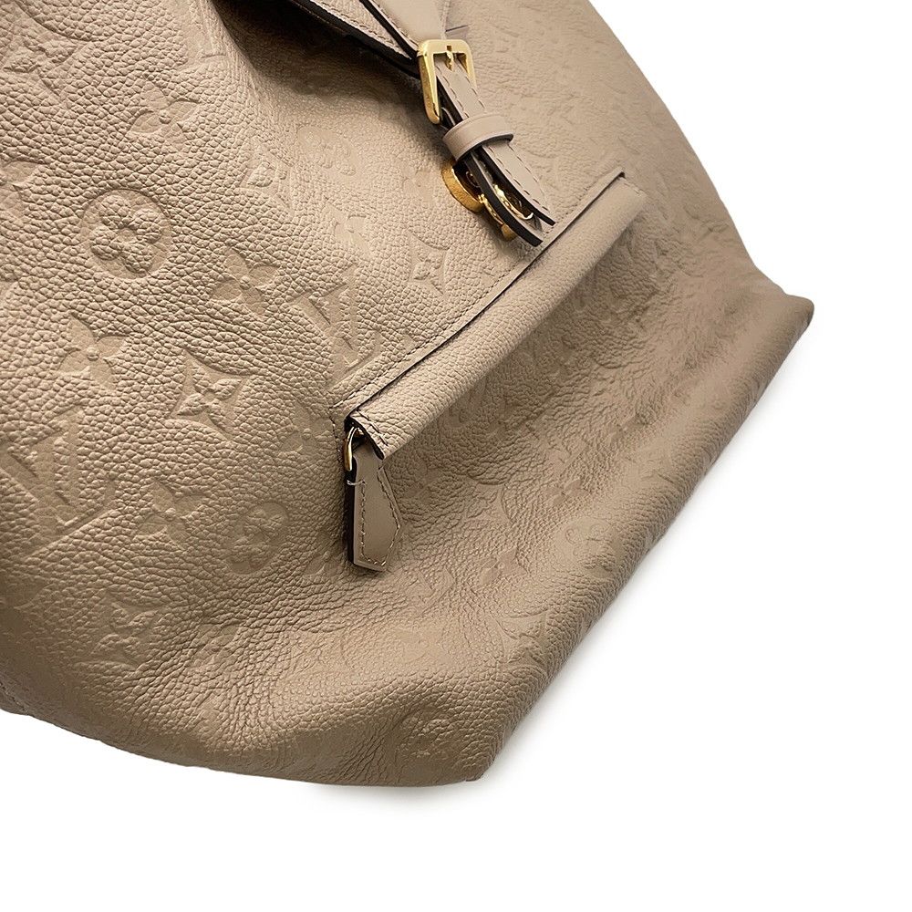 Louis Vuitton Backpack Monogram Empreinte Montsouris PM Tourterelle — view 7