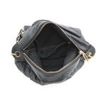 Chanel Chain Shoulder Bag Quilted CC Logo Caviar Leather — view 5