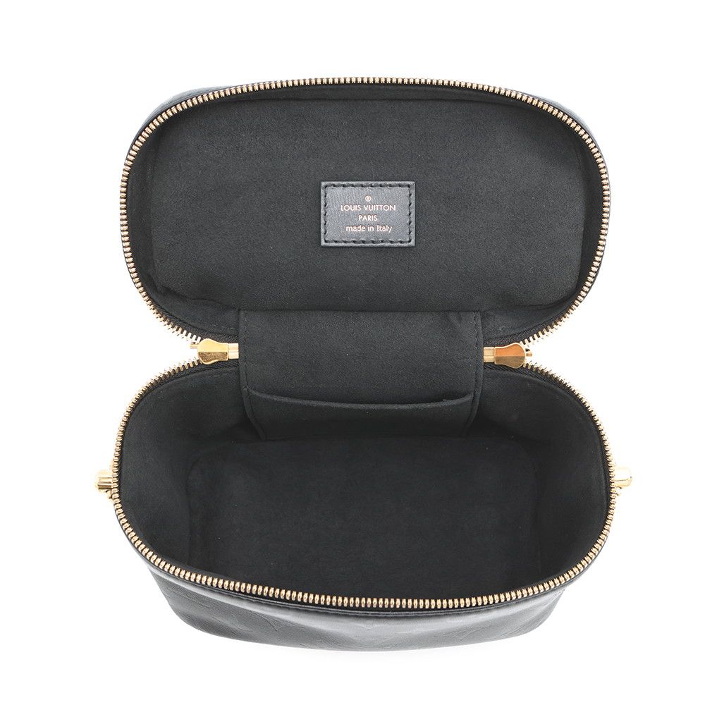 Louis Vuitton Handbag Monogram Ink Vanity PM Bag Black Noir — view 6