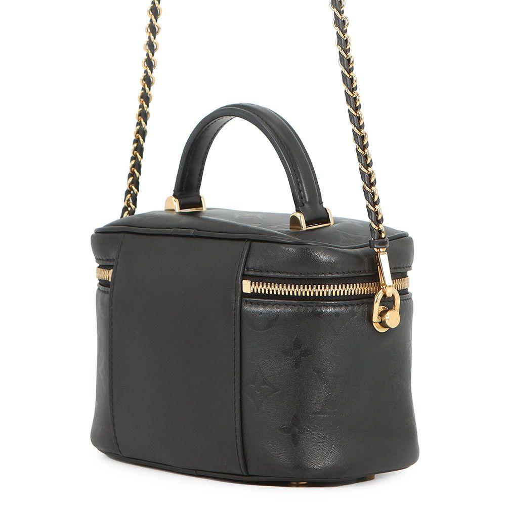Louis Vuitton Handbag Monogram Ink Vanity PM Bag Black Noir — view 2