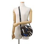 Louis Vuitton Shoulder Bag Monogram Boite Chapeau Sple Noir Black Blue White — view 4