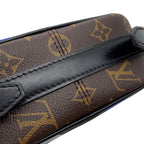 Louis Vuitton Shoulder Bag Monogram Boite Chapeau Sple Noir Black Blue White — view 6