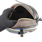 Louis Vuitton Shoulder Bag Monogram Boite Chapeau Sple Noir Black Blue White — view 5