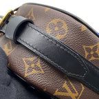 Louis Vuitton Shoulder Bag Monogram Boite Chapeau Sple Noir Black Blue White — view 7
